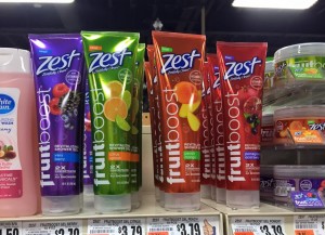 Zest Body Wash Only $0.24 at Tops after Coupons and Cash Back