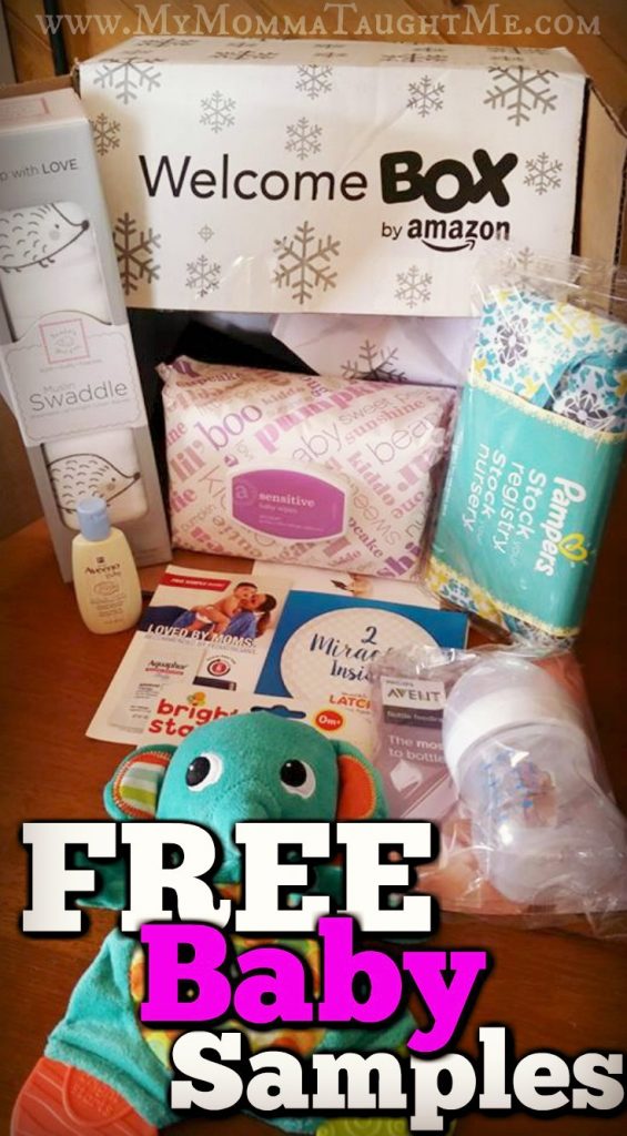 FREE Amazon Baby Registry Box (Valued at 35) My Momma Taught Me