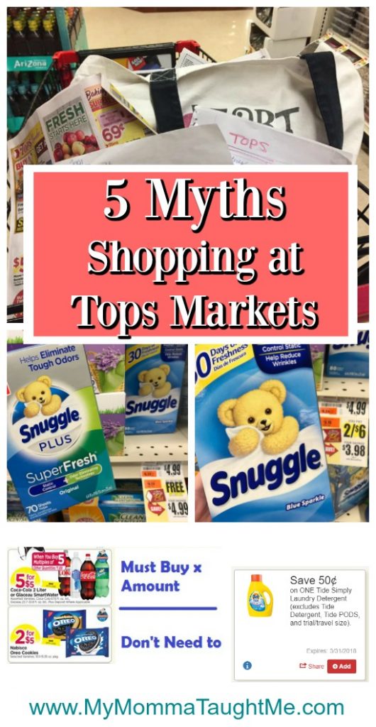 5 Myths Shopping At Tops Markets