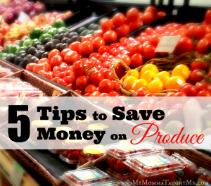Tips to Save Money on Produce widget