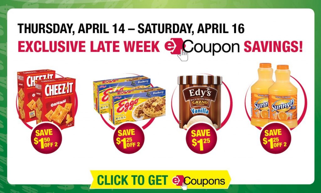 Tops Click to Card Late Week Coupons 4/14 - 4/16