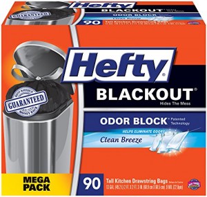 hefty 90 ct garbage bags