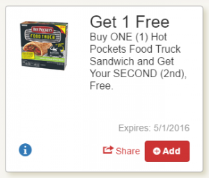 hot pocket food truck e coupon