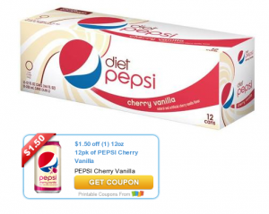 pepsi cherry vanilla coupon