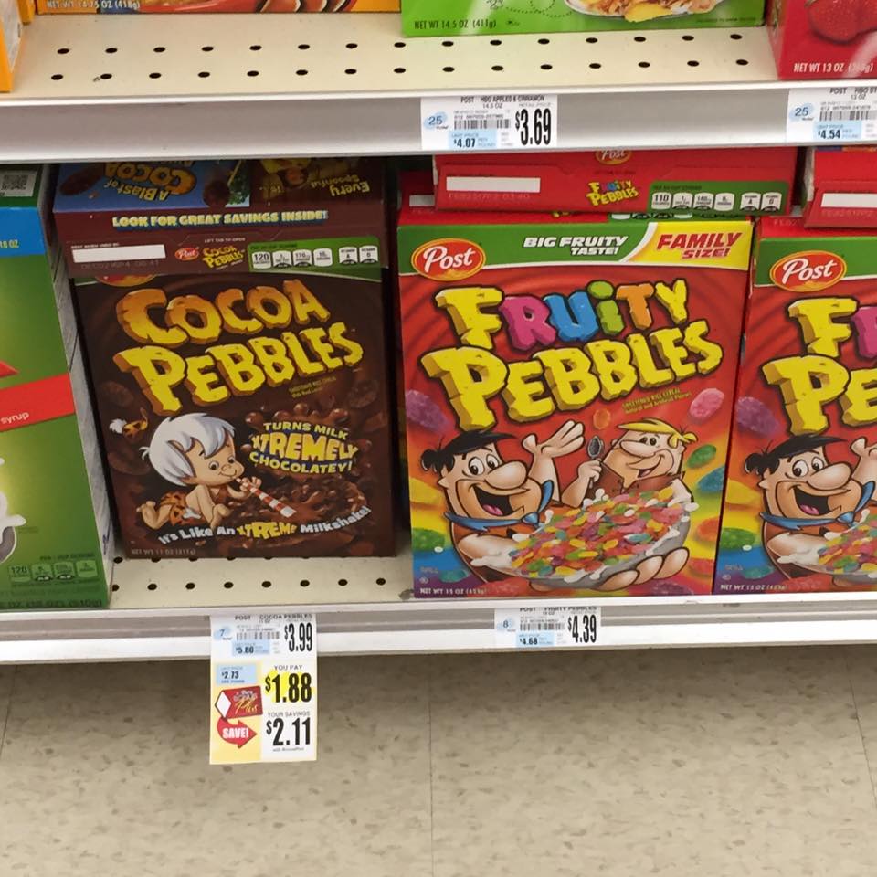 Post Cereal Only $0.88 at Tops Markets