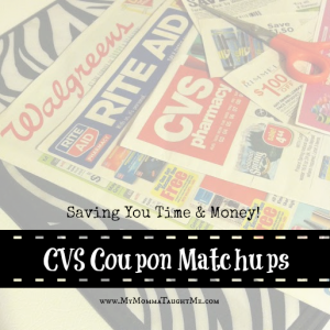 CVS Coupon Matchups Week of 5/8- 5/14