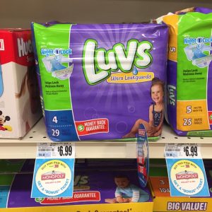 Luvs Jumbo Pack Diapers Only $4.99 at Tops 