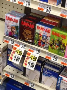 band aids tops