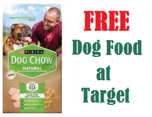 \FREE Purina Dog Chow Natural at Target! 