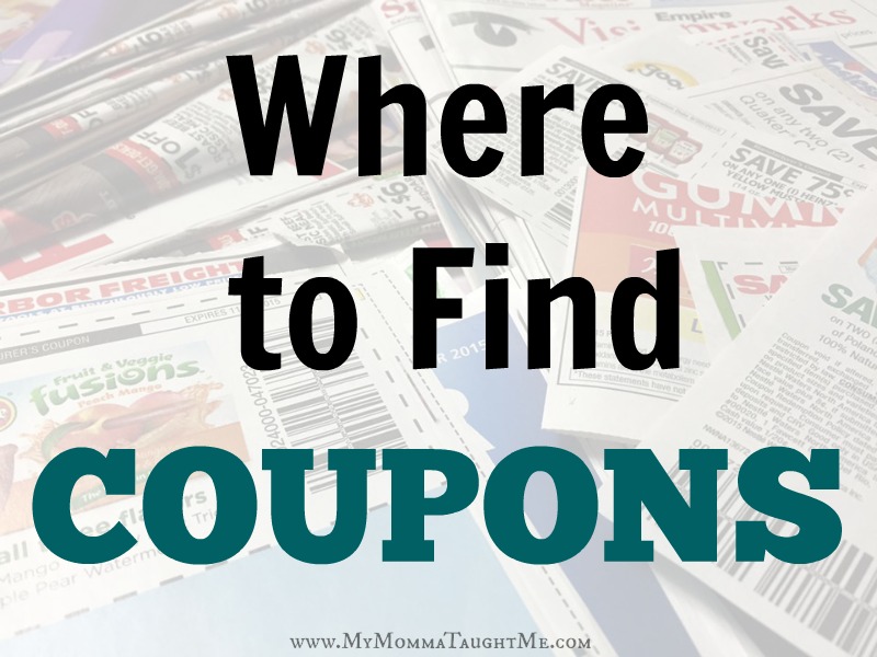 2019 Coupon Insert Schedule