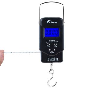 Digital Fishing and Luggage Hanging Hook Scale
