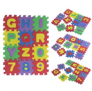 Educational Toy Number Alphabet Puzzle Foam