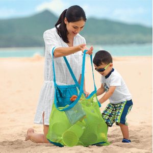 Extra Large Beach Mesh Bag Tote Backpack