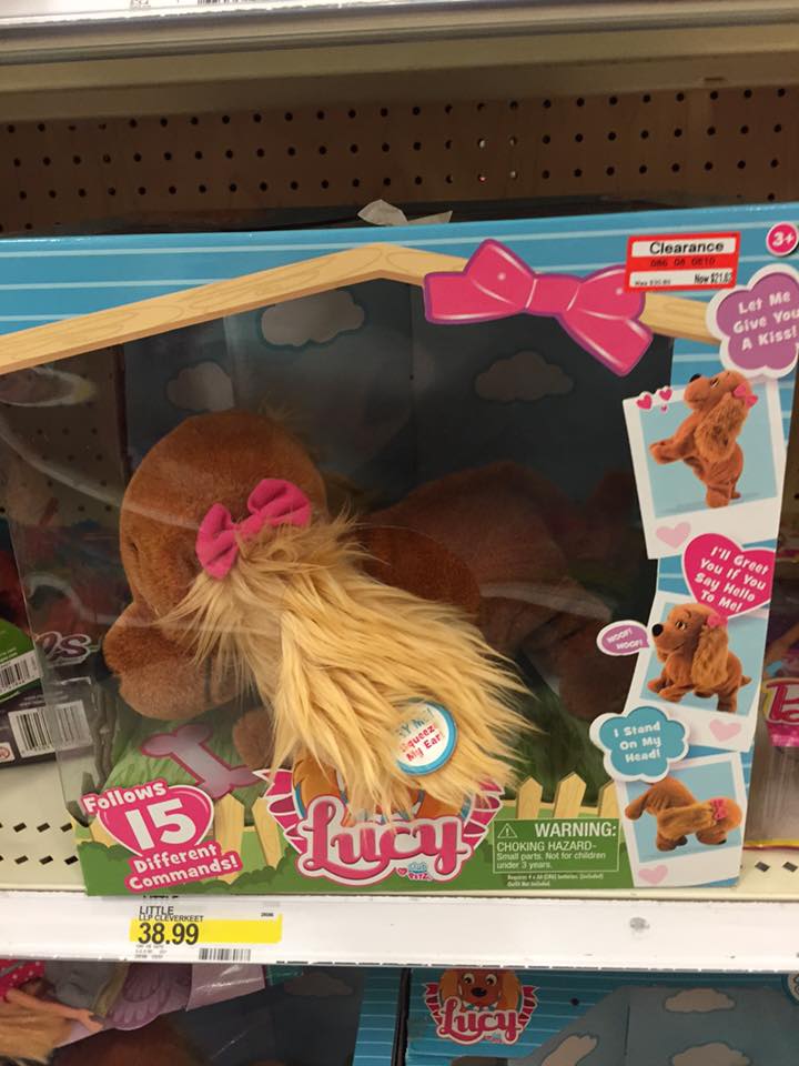 Lucy Dog Target Toy Clearance