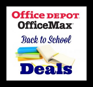 Office Max/Office Depot Back to School Deals Week of 8/28 - 9/3
