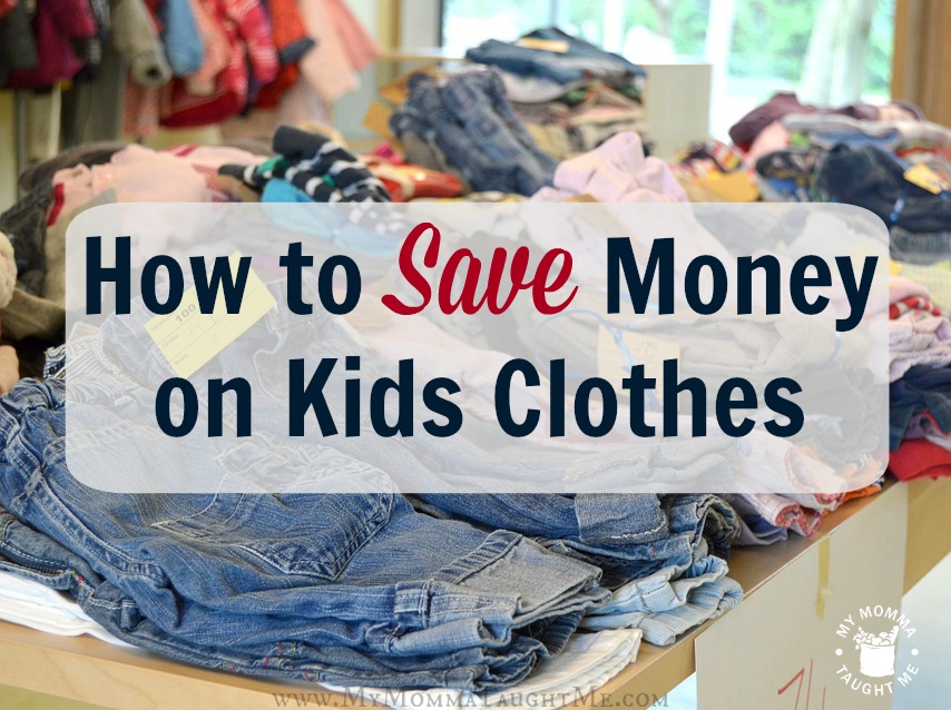 Save Money On Kids Clothes