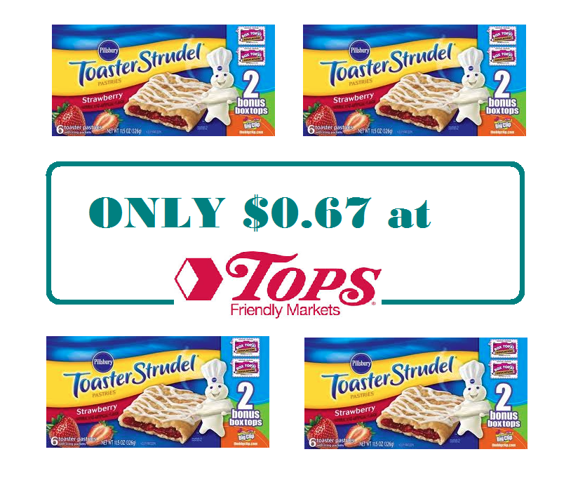 Toaster Strudel Only $0.67 at Tops