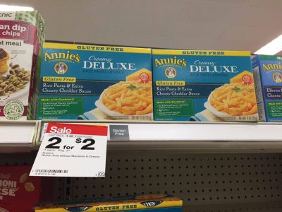 *HOT* Annies Deluxe Gluten Free Mac and Cheese only $1 at Target! (Reg. $3.49!)