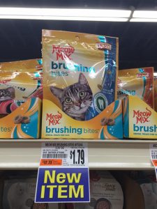 meow mix brushings