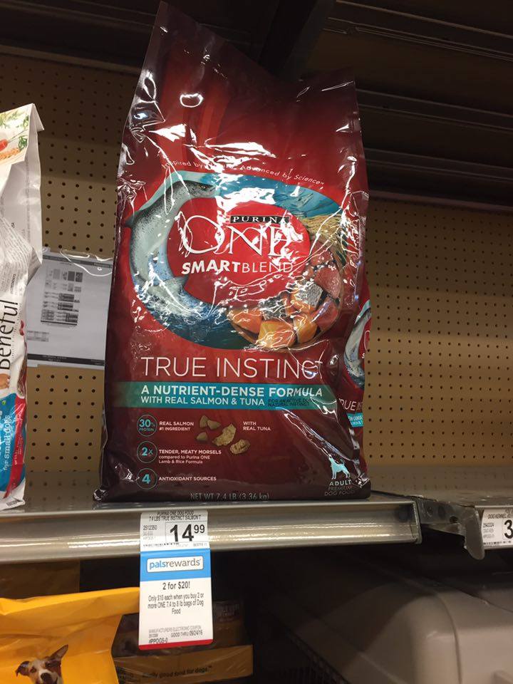 purina one dog food petco