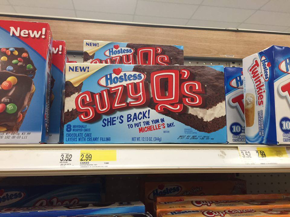 Hostess Suzy Q S Only 49 Cents A Box At Target Reg 2 99 My Momma Taught Me
