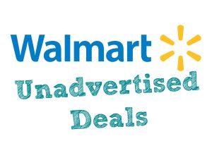 walmart unadvertised deals