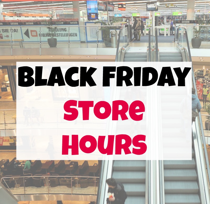 Black Friday Store Hours 2016