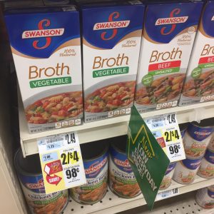 Swanson Broth Only $1.00 at Tops Markets 