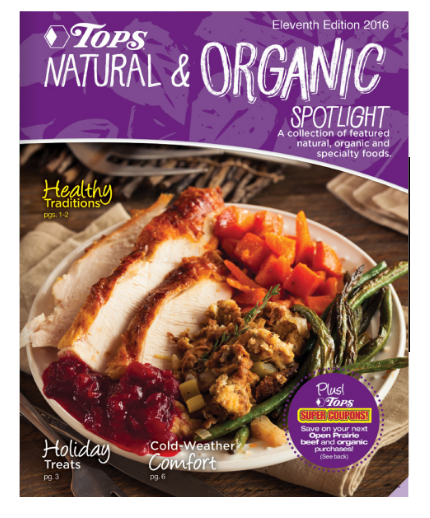 Tops Natural and Organic Flier and Coupons (thru 12/10)