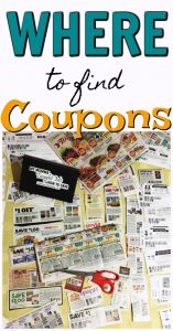 Where To Find Coupons