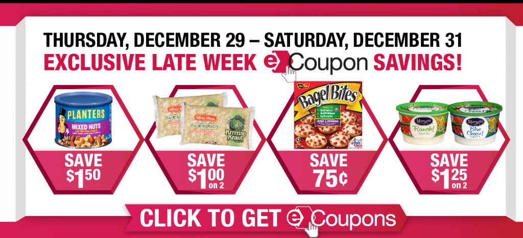 Tops Markets Late Week E-Coupons and Deals thru 12/31/16
