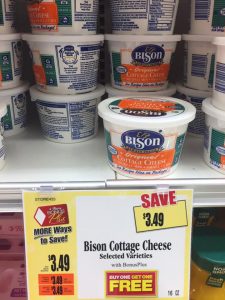 Bison Cottage Cheese BOGO At Tops Markets