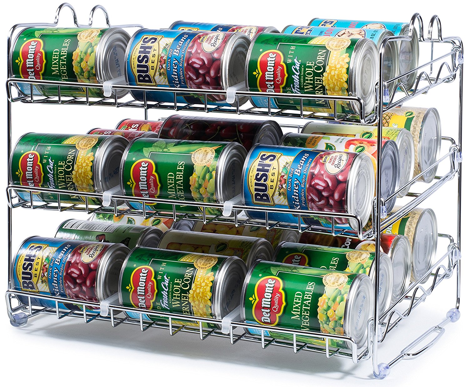 Stackable Can Rack Organizer, Storage For 36 Cans