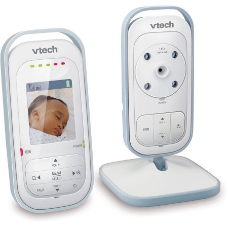 VTech VM311 Safe & Sound Expandable Digital Video Baby Monitor With Full Color And Automatic Night Vision