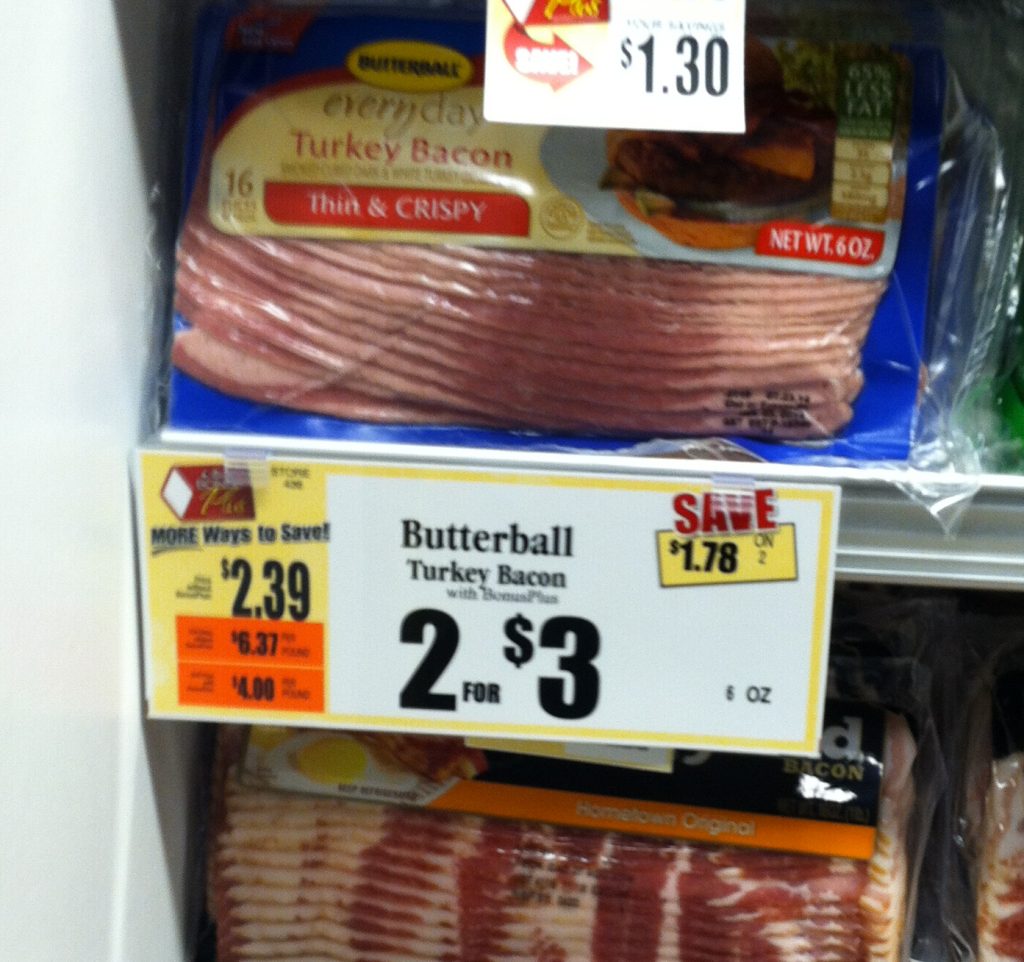 Butterball Turkey Bacon $1 50 At Tops