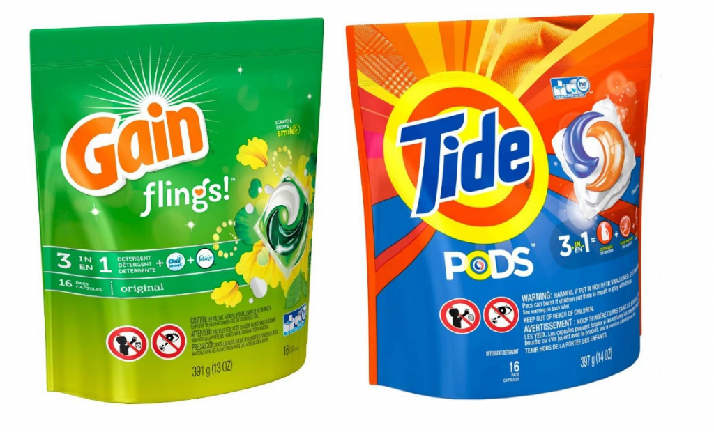 Gain Flings And Tide Pods 12 16 Count