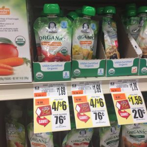 Gerber Organic Pouches Sale At Tops Markets