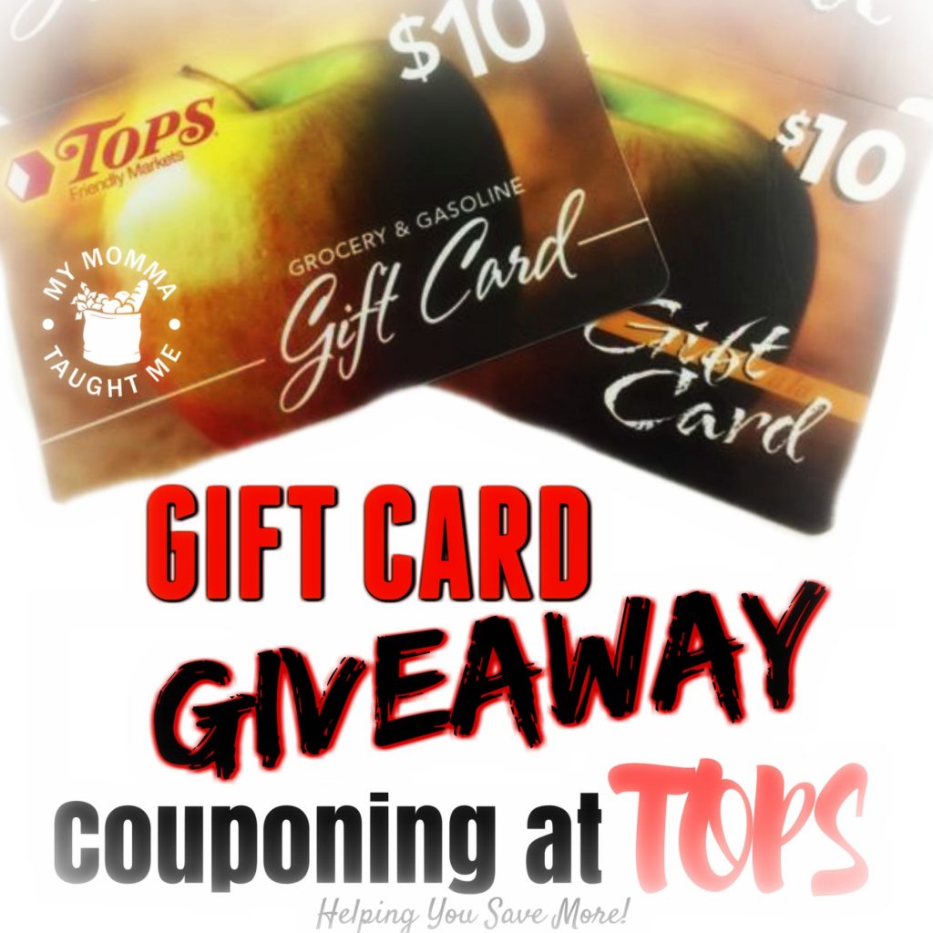 Enter to Win Tops Markets Gift Cards - Two Winners! 