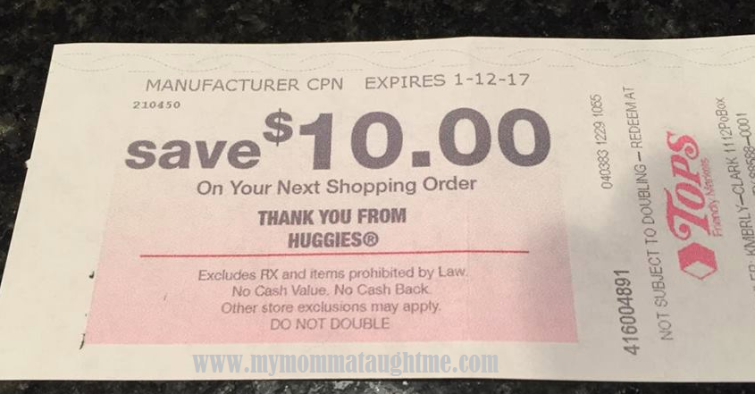 Huggies Diapers Catalina Offer $10 Wyb $30
