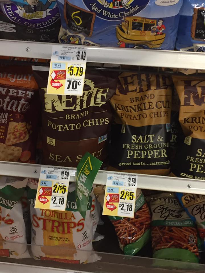 Kettle Chips at Tops Markets