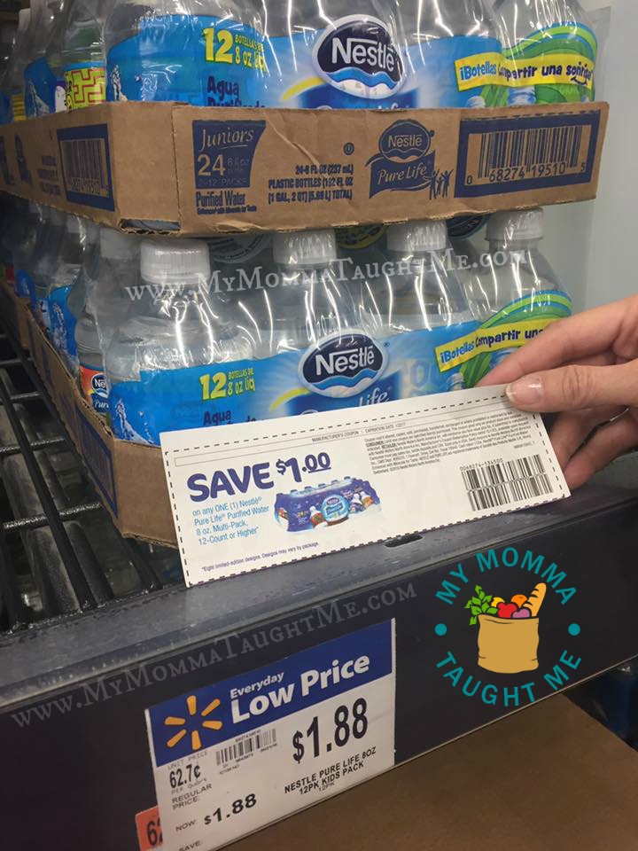 Nestle Bottled Water Deal At Walmart