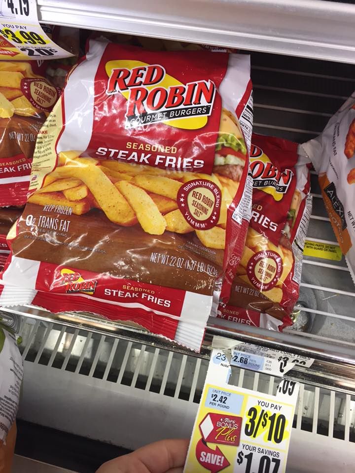 Red Robin Sale At Tops Markets
