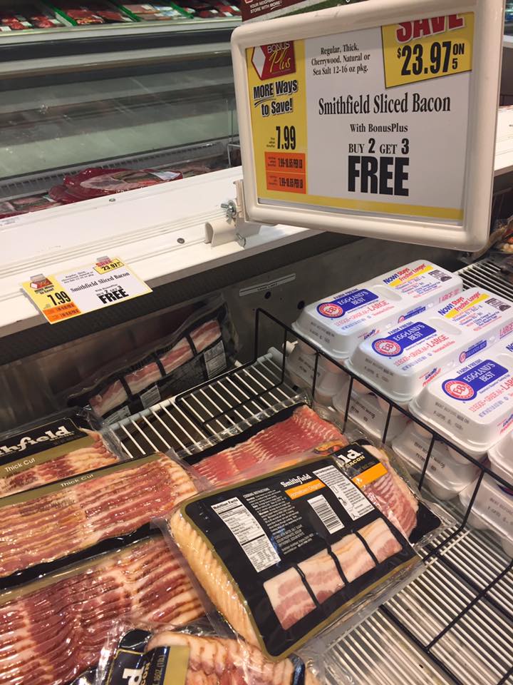 Smithfield Bacon Buy 2 Get 3 Free At Tops Markets