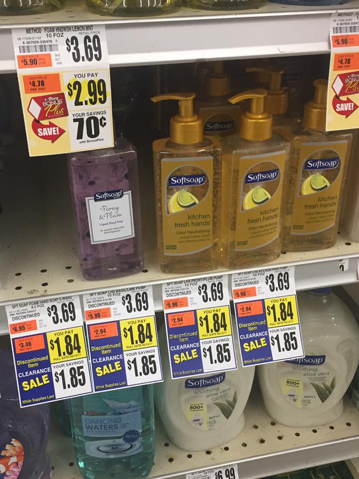 Softsoap Clearanced At Tops