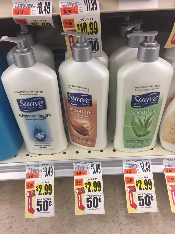 Suave Lotion Sale At Tops Markets
