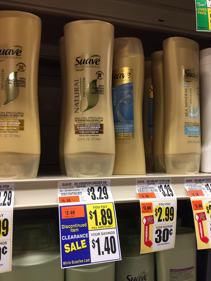 Suave Professionals Clearanced Sale At Tops Markets
