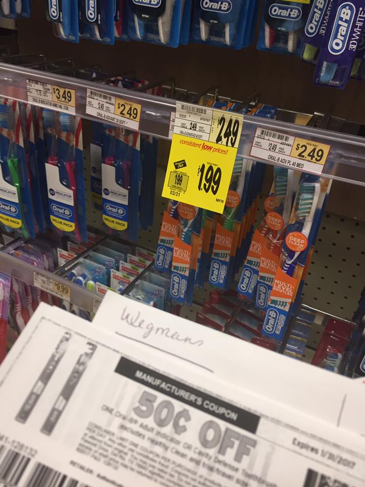 Toothbrushes Sale At Wegmans
