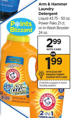 Arm & Hammer Laundry Detergent Deal At Rite Aid