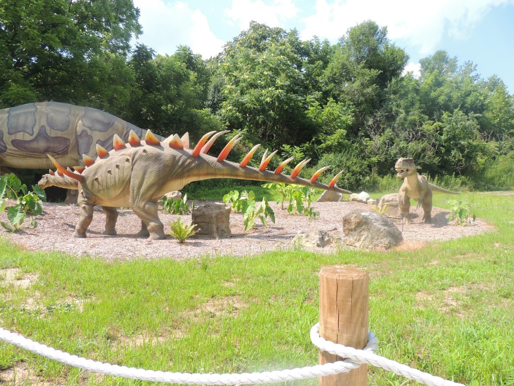Dinosaur At Dorney Park 3