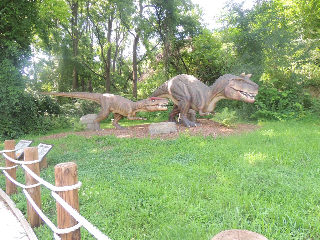 Dinosaur At Dorney Park 4